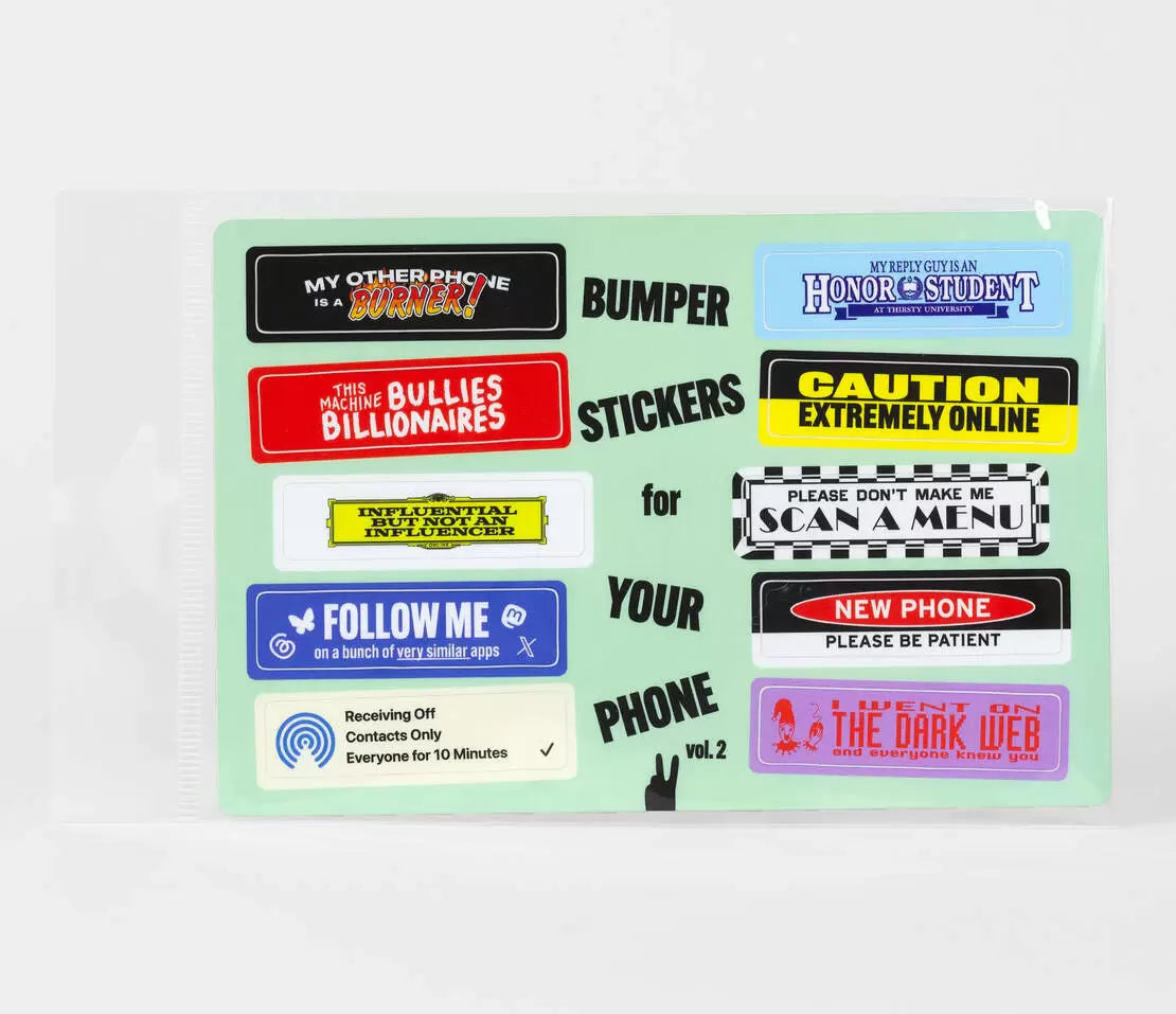 Bumper Stickers for your Phone: Vol.2