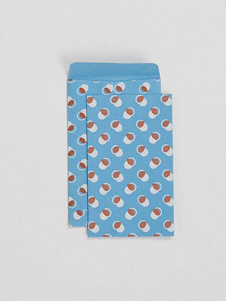 Hataguchi Small Notecard Set -Temari Blue
