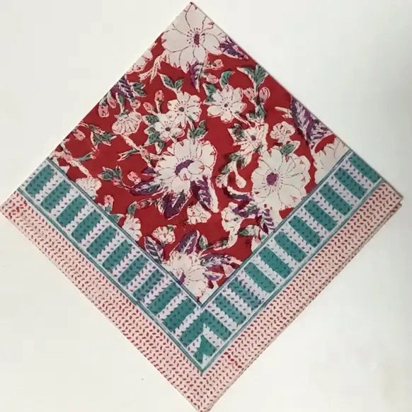 Cotton Block Printed Napkins