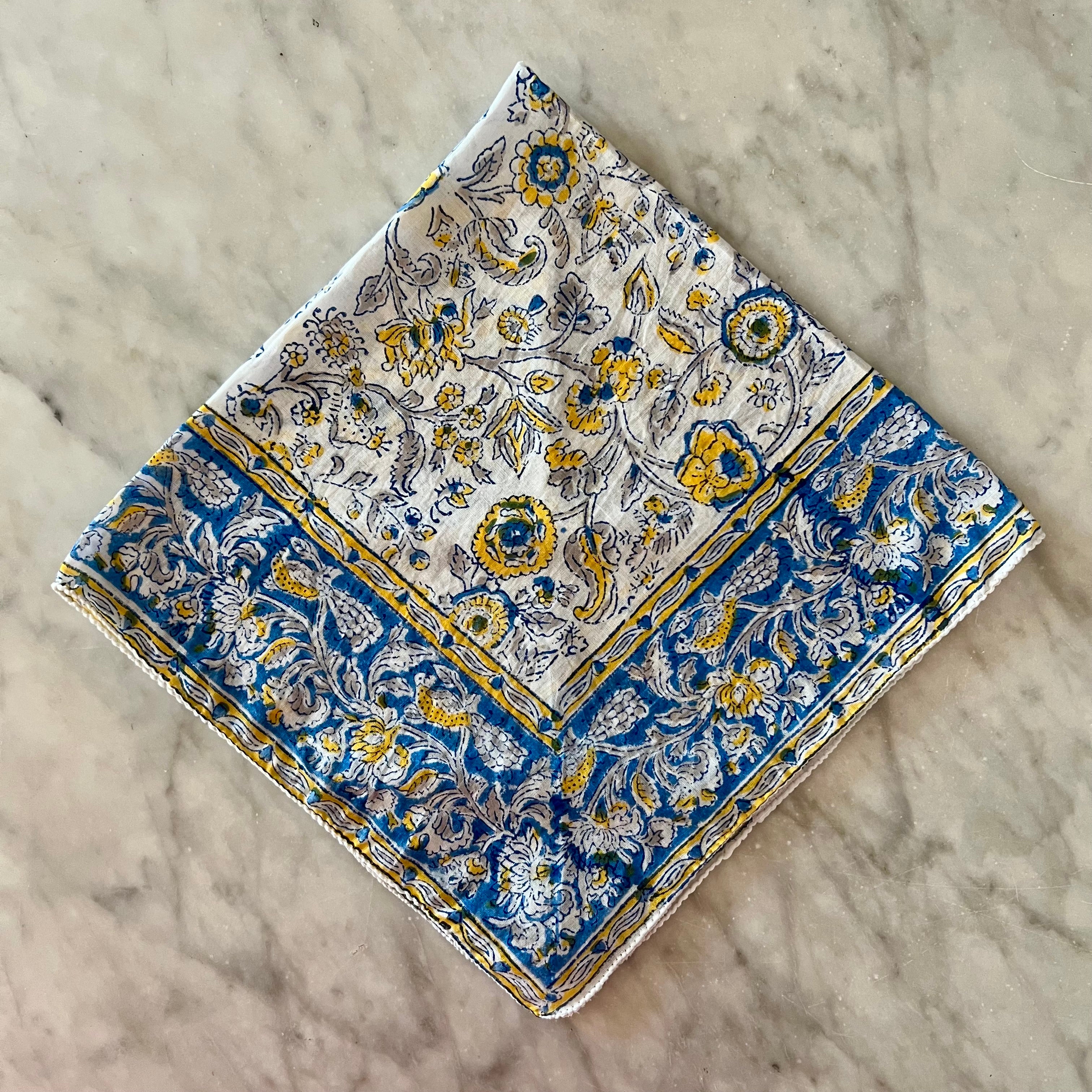 Block Printed Kerchief