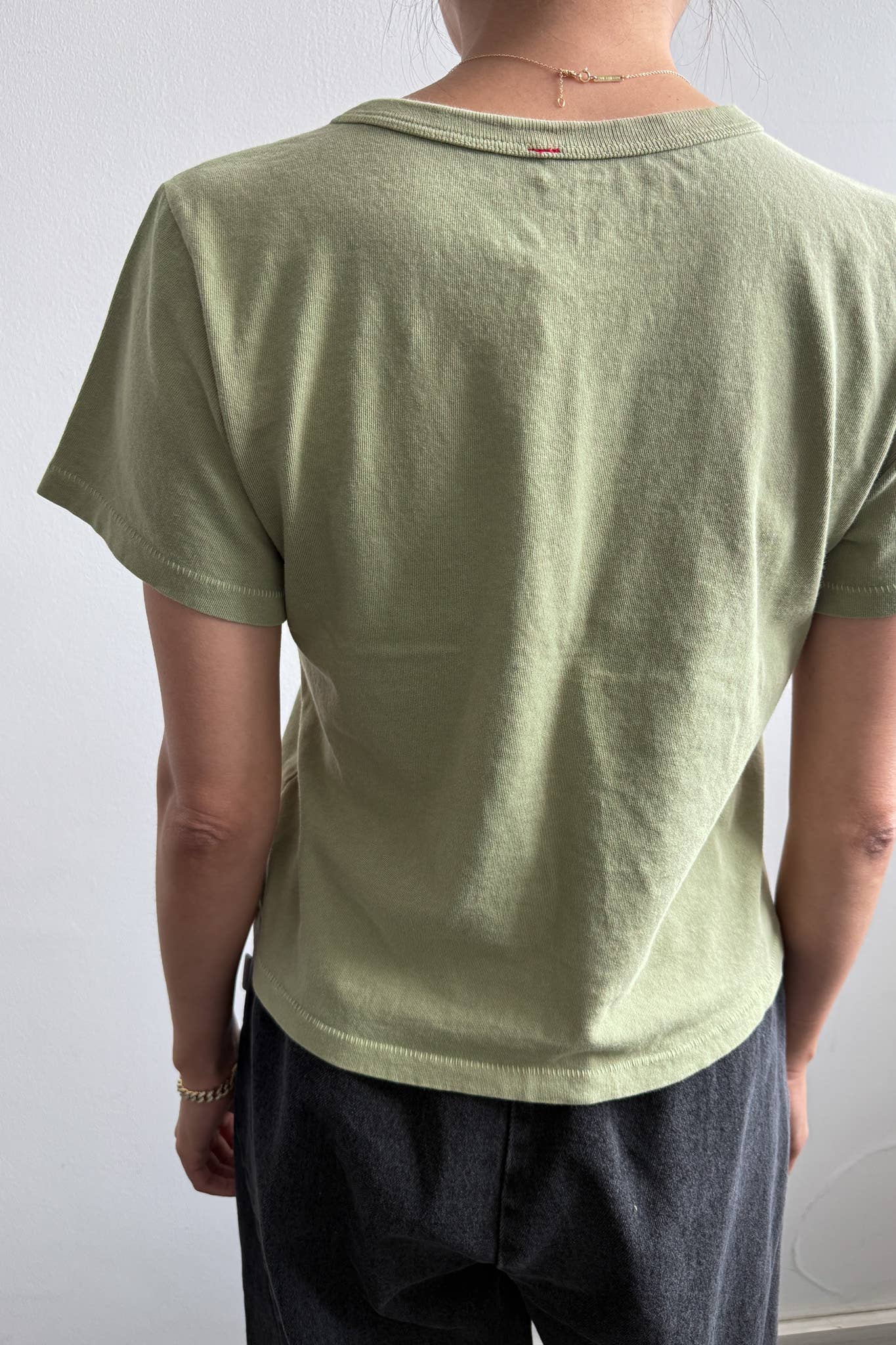 The Little Boy Tee: Pistachio
