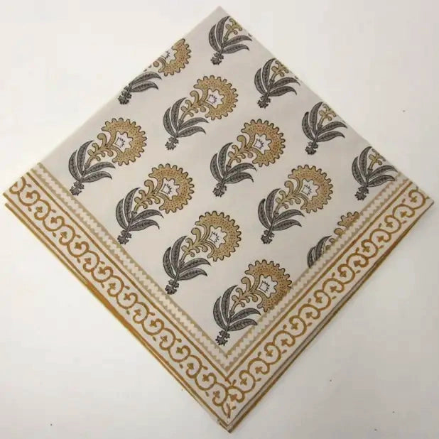 Cotton Block Printed Napkins