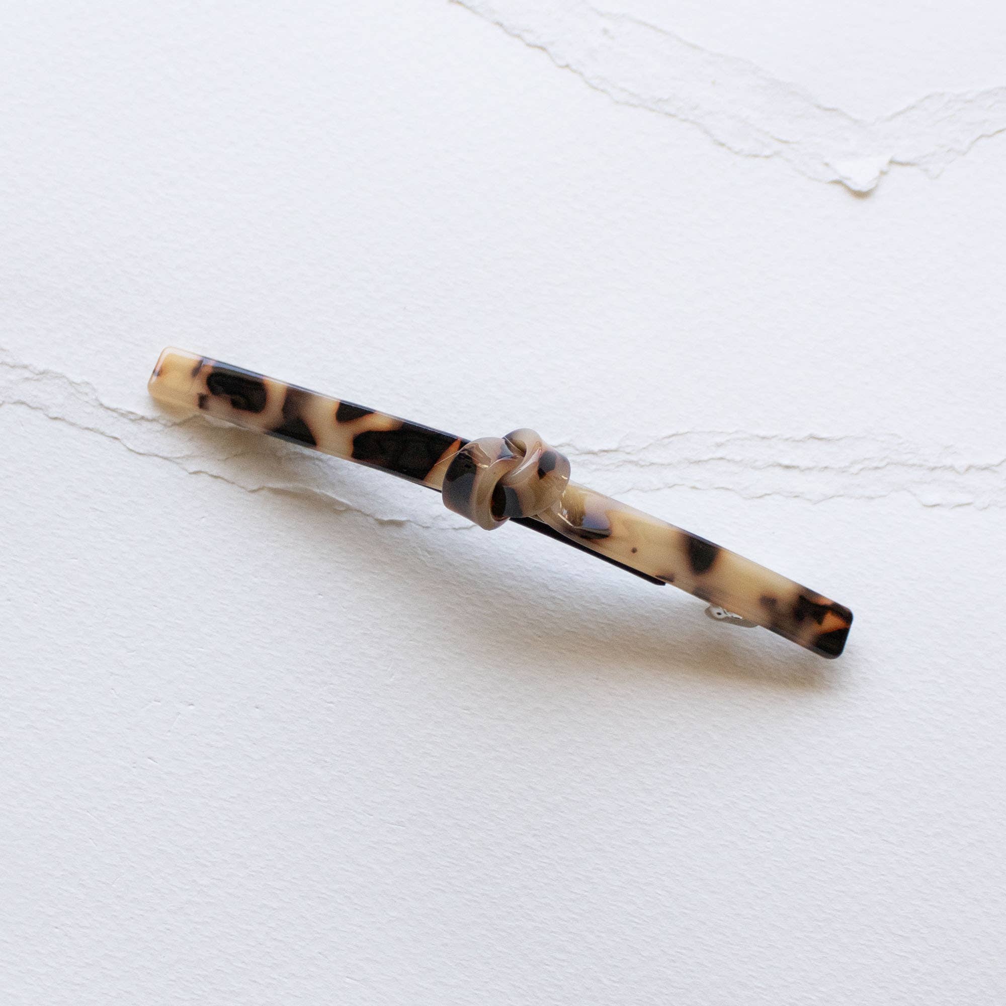 Twist French Barrettes - Cookie