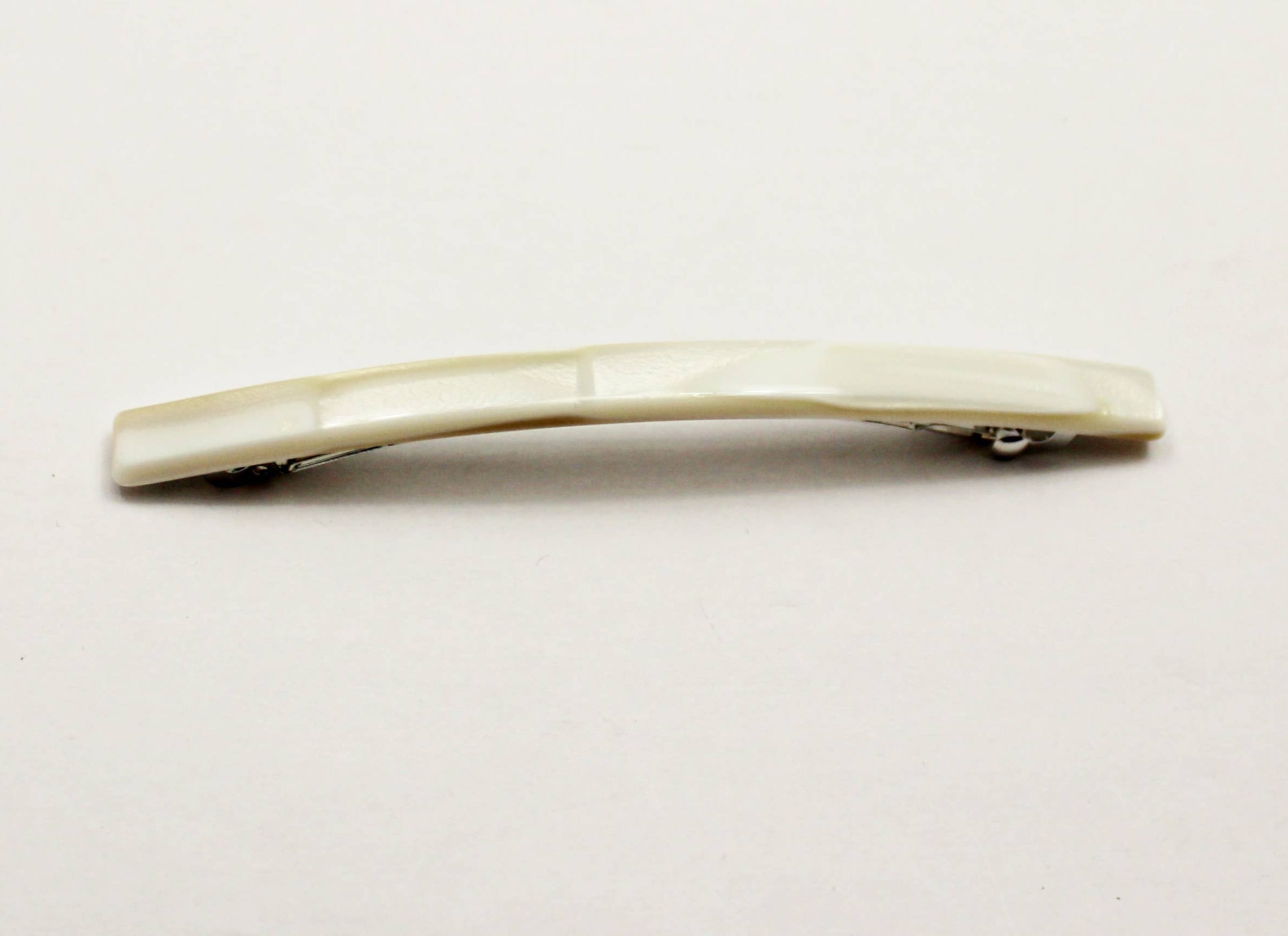 French Barrettes: Ivory