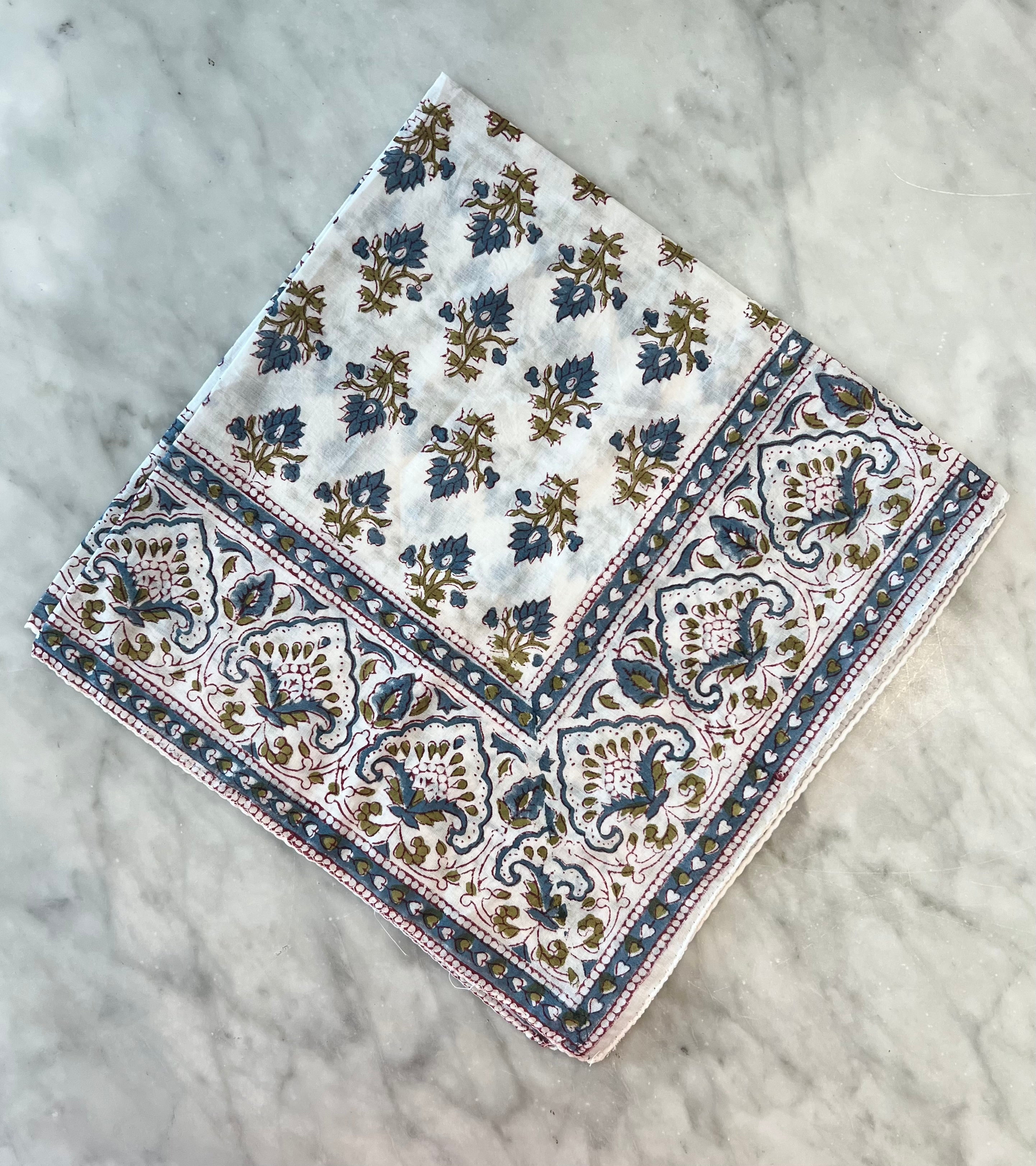 Block Printed Kerchief
