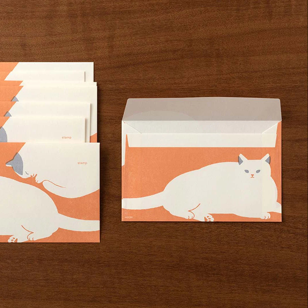 Kimagure Cat Pattern Envelope