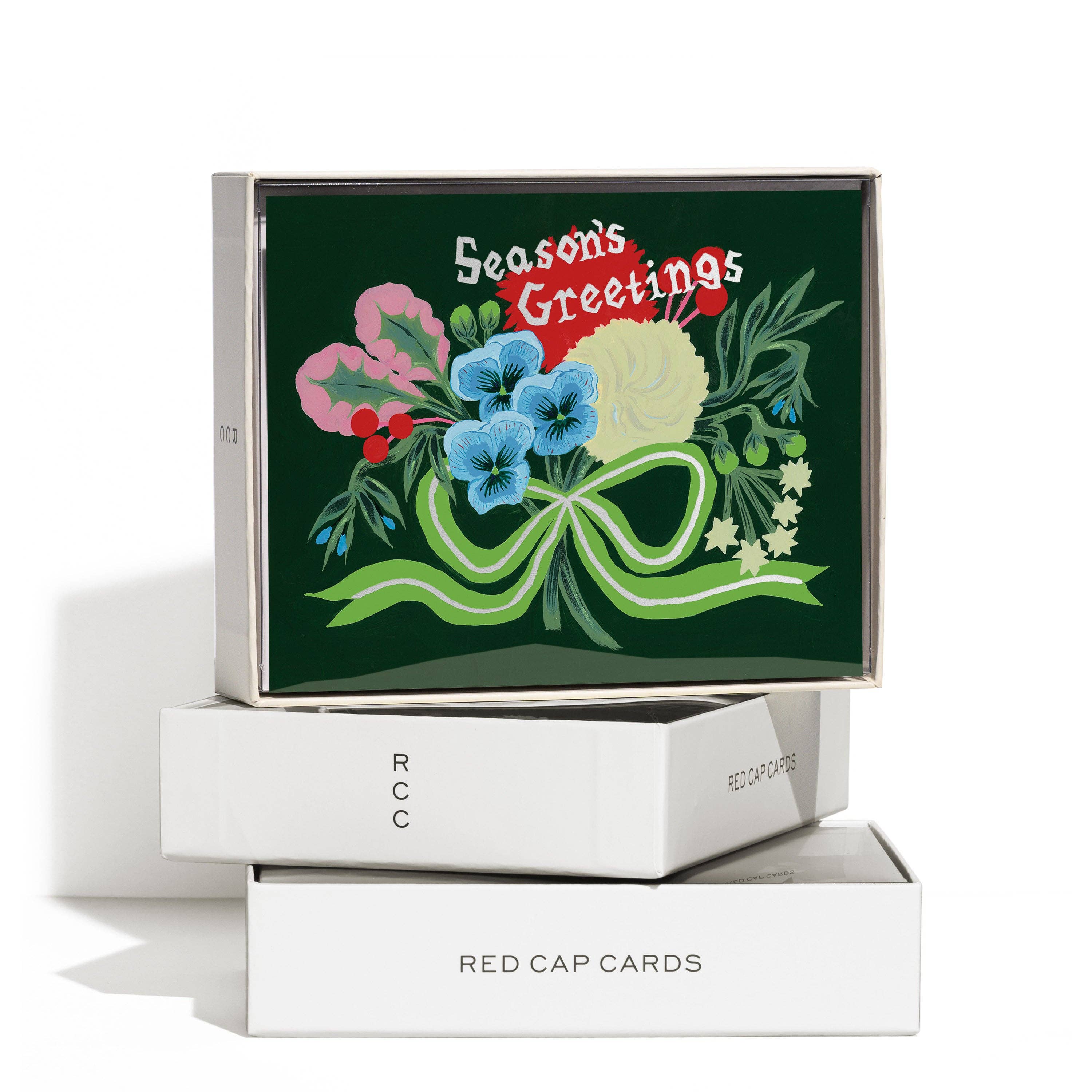 Seasons Greetings Bouquet Card