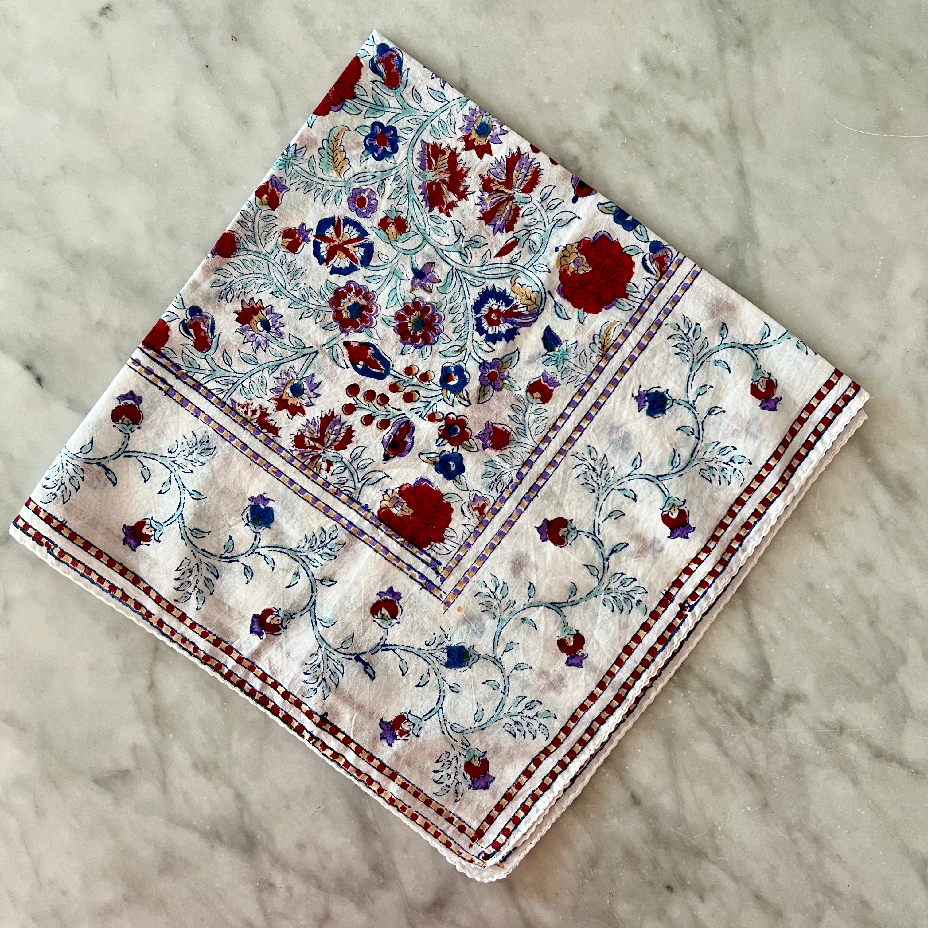 Block Printed Kerchief