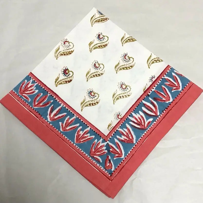 Cotton Block Printed Napkins