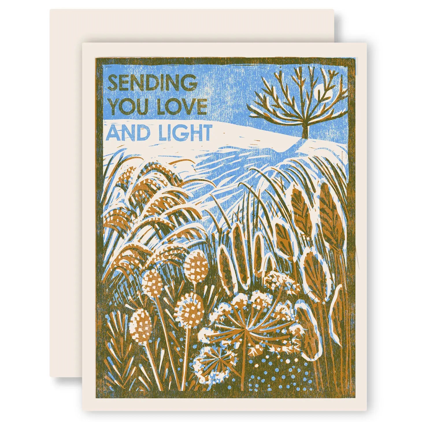 Love and Light Hanukkah Card