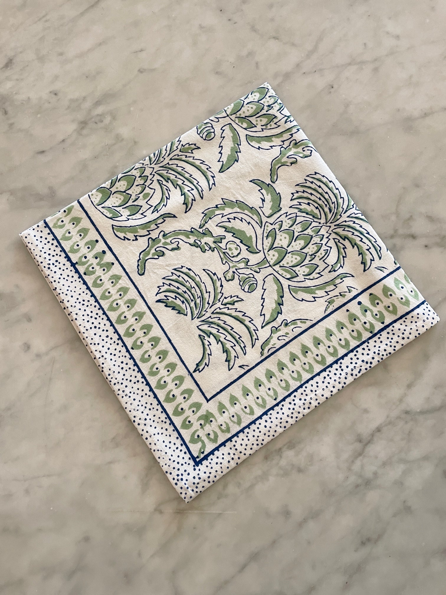 Cotton Block Printed Napkins