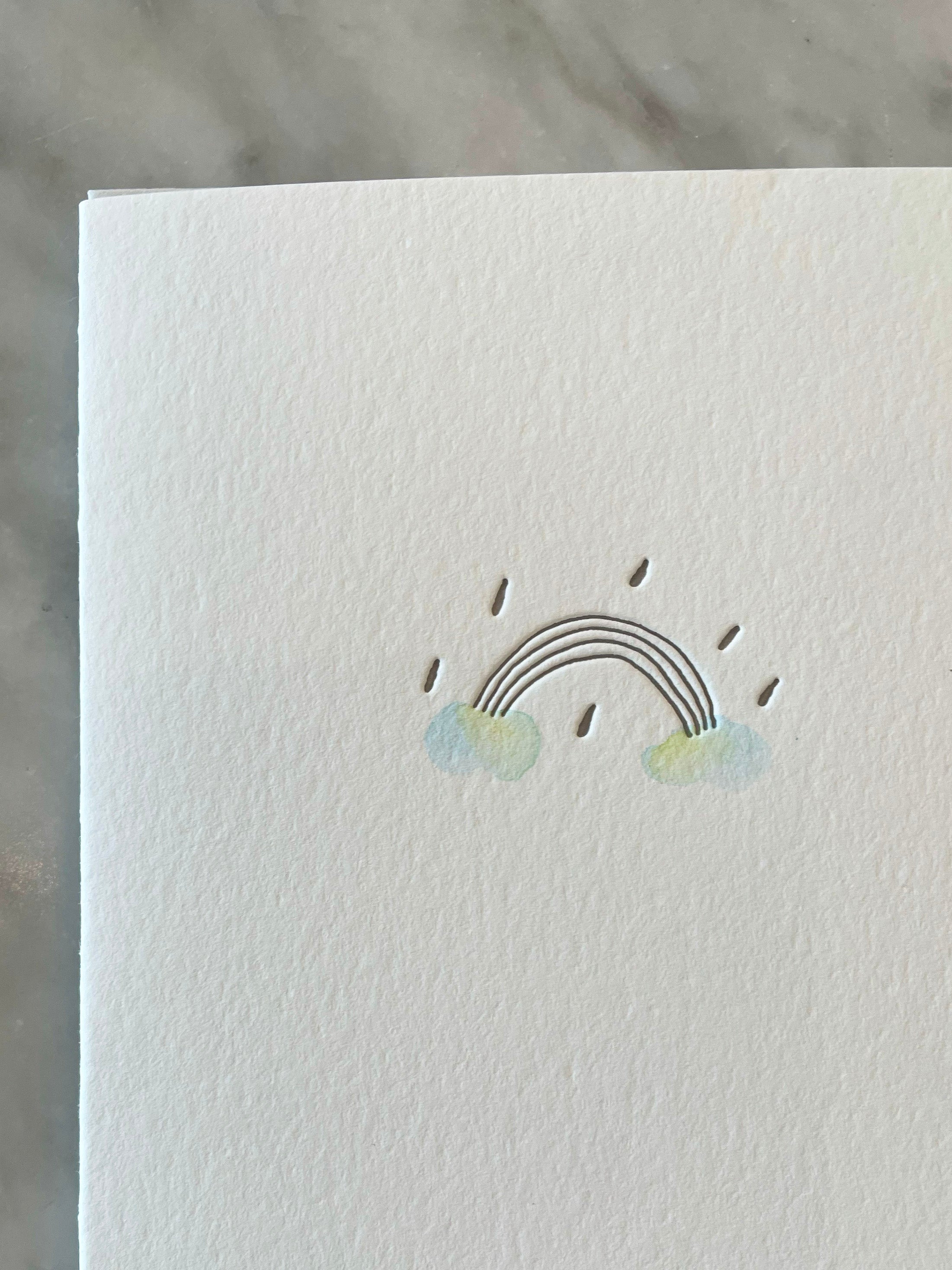 Tiny Rainbow Card