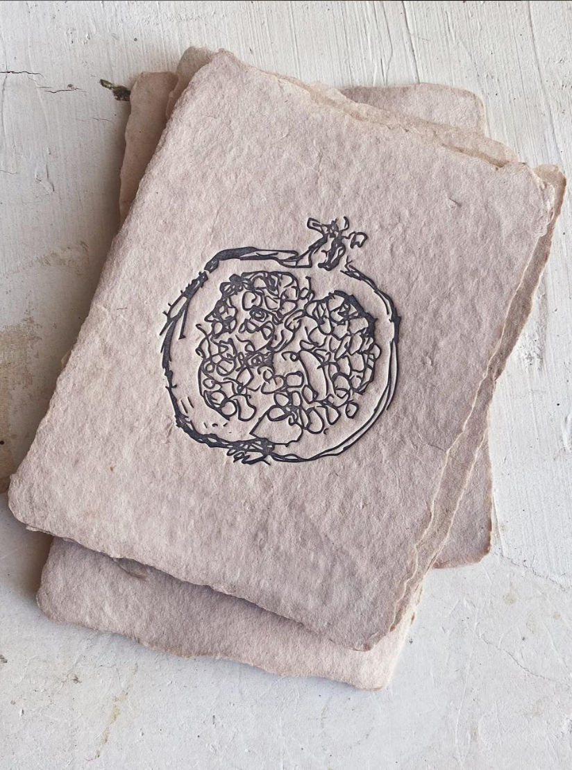 Pomegranate Notecard