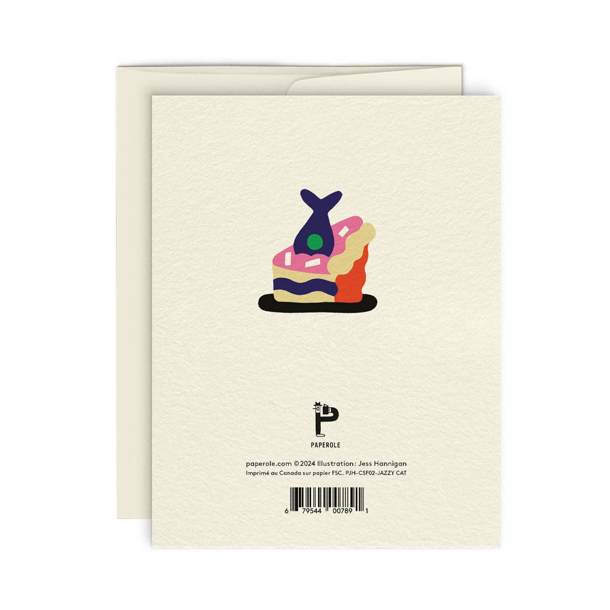 Jazzy Cat Birthday Card