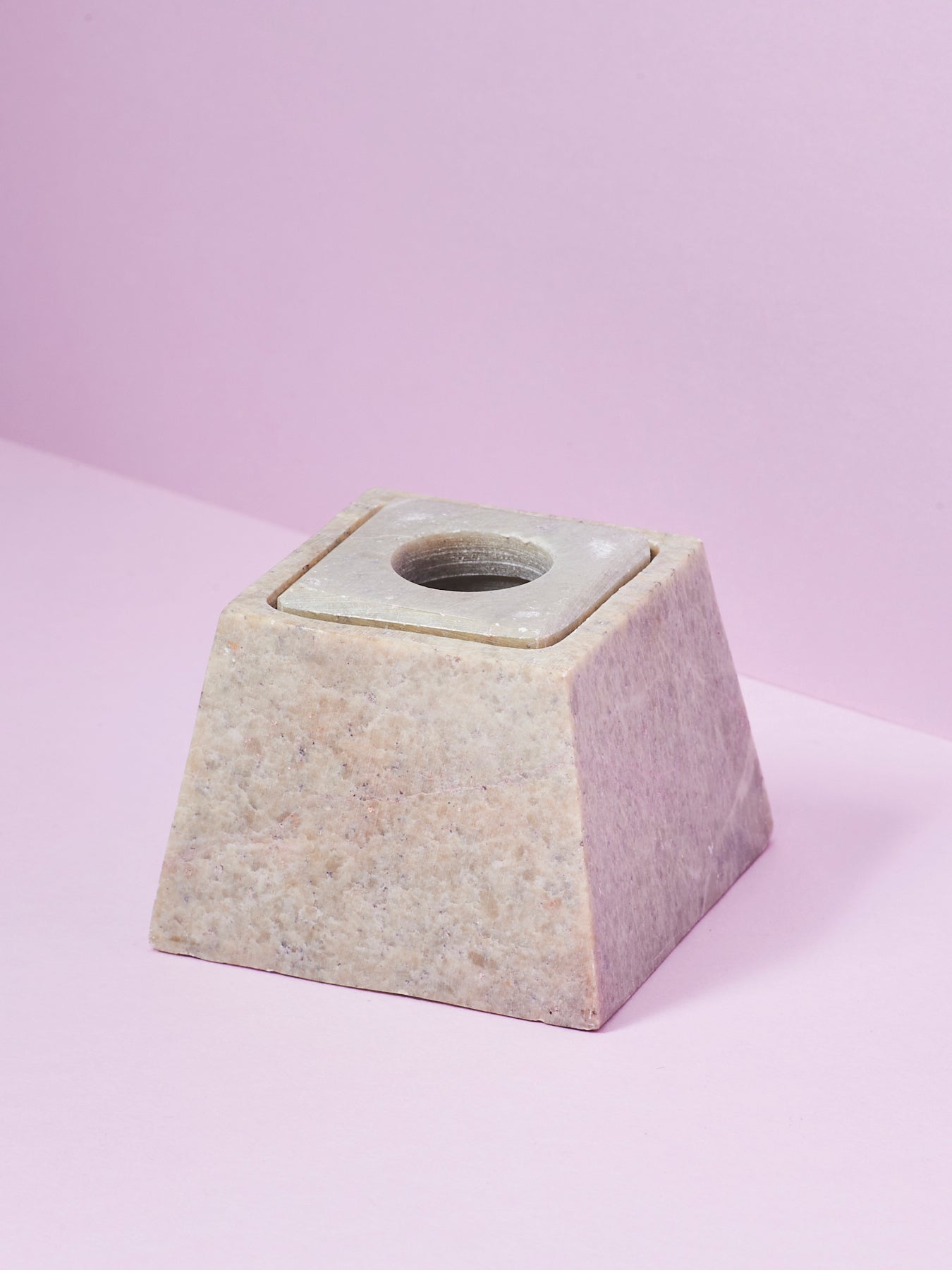 Soapstone Candle Stand