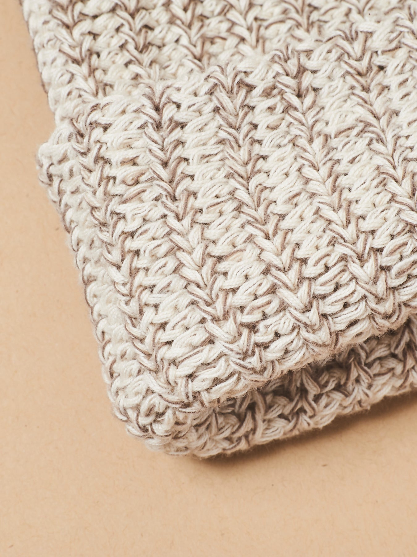 Cotton Knit Hats - Heather