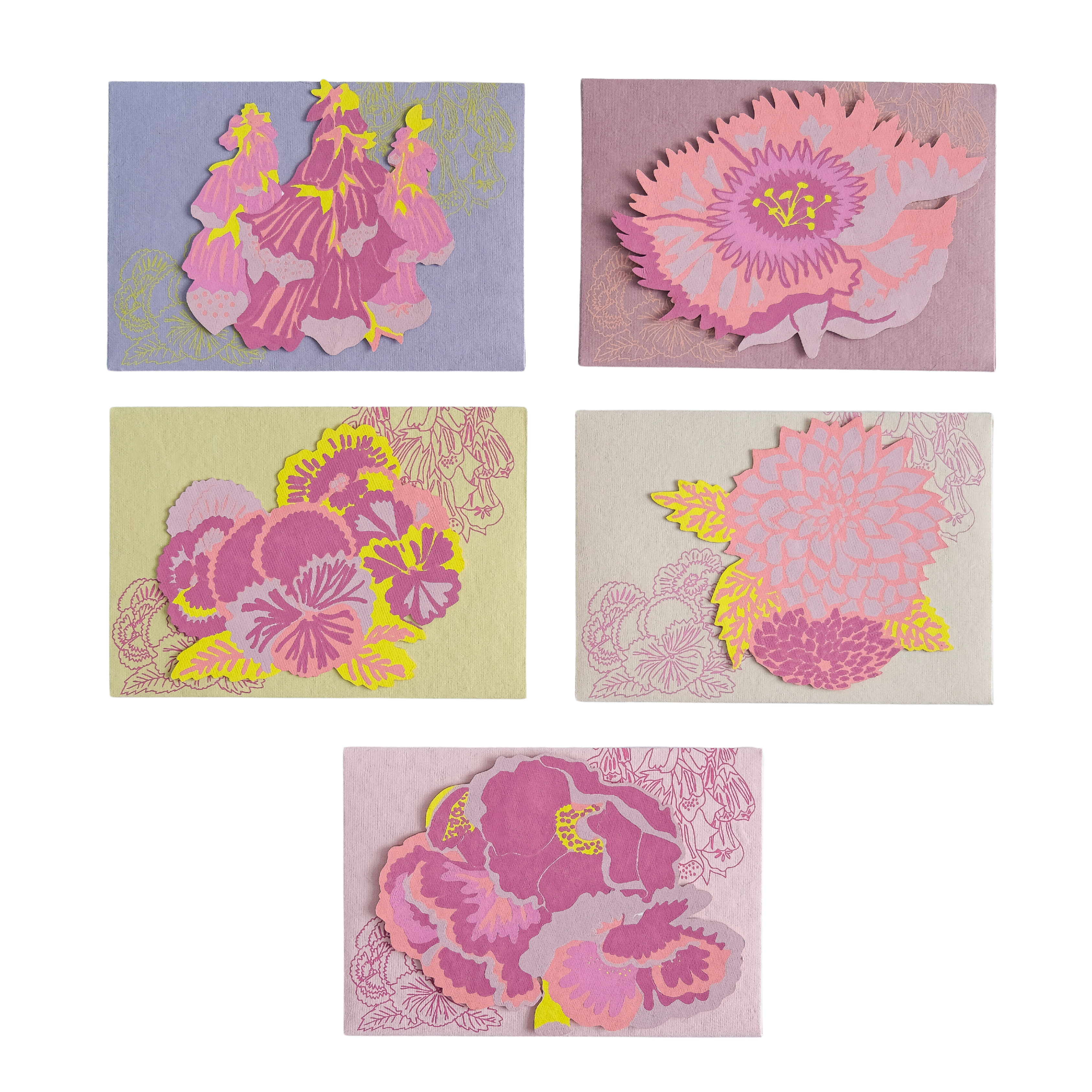 Floral Notecard Set