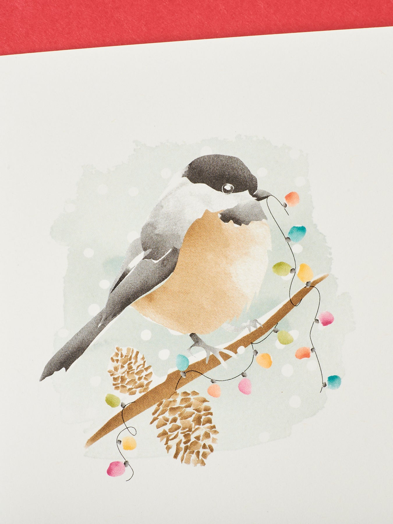 Season’s Greetings Chickadee Card