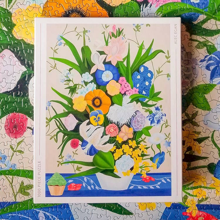 Bouquet & Cupcake Puzzle