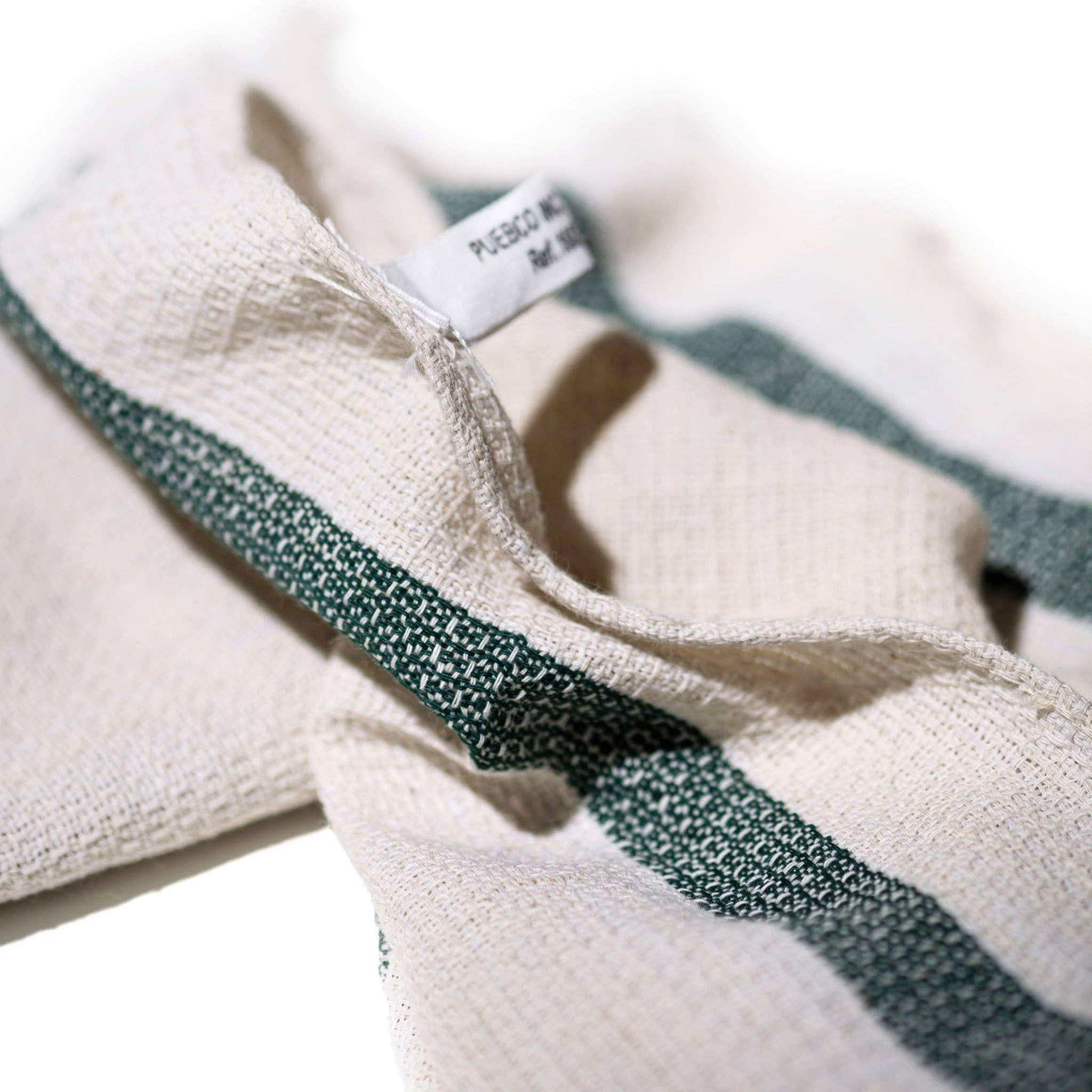 India Cloth Green Line