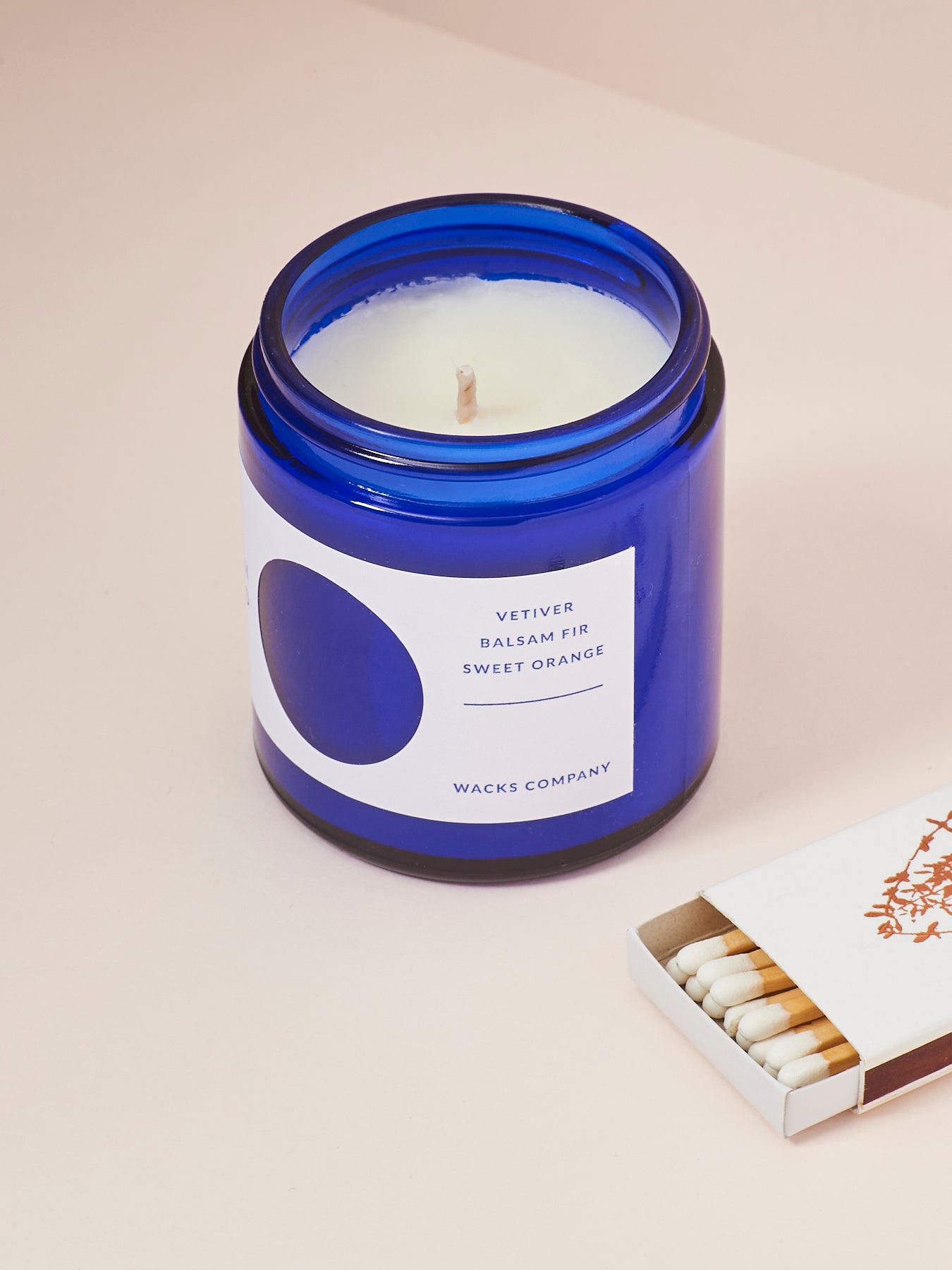 Wacks Moon Wood Candle