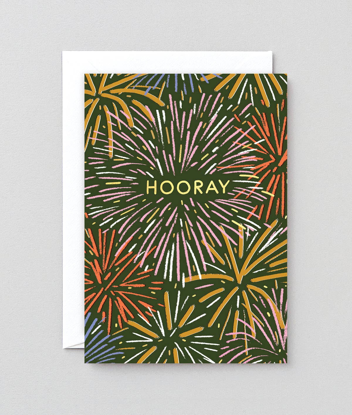 Fireworks Hooray Card