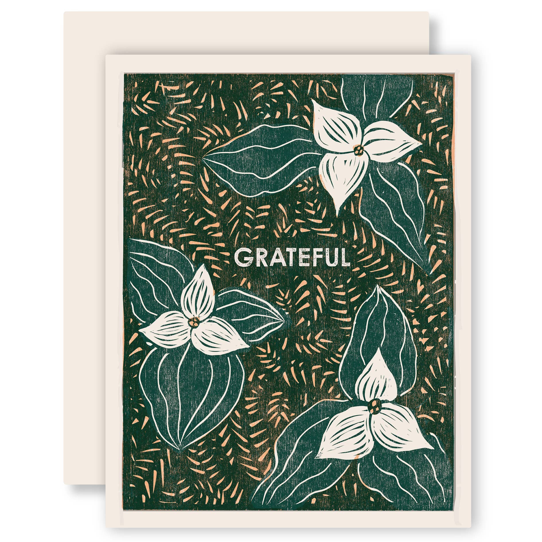 Grateful Trillium Card