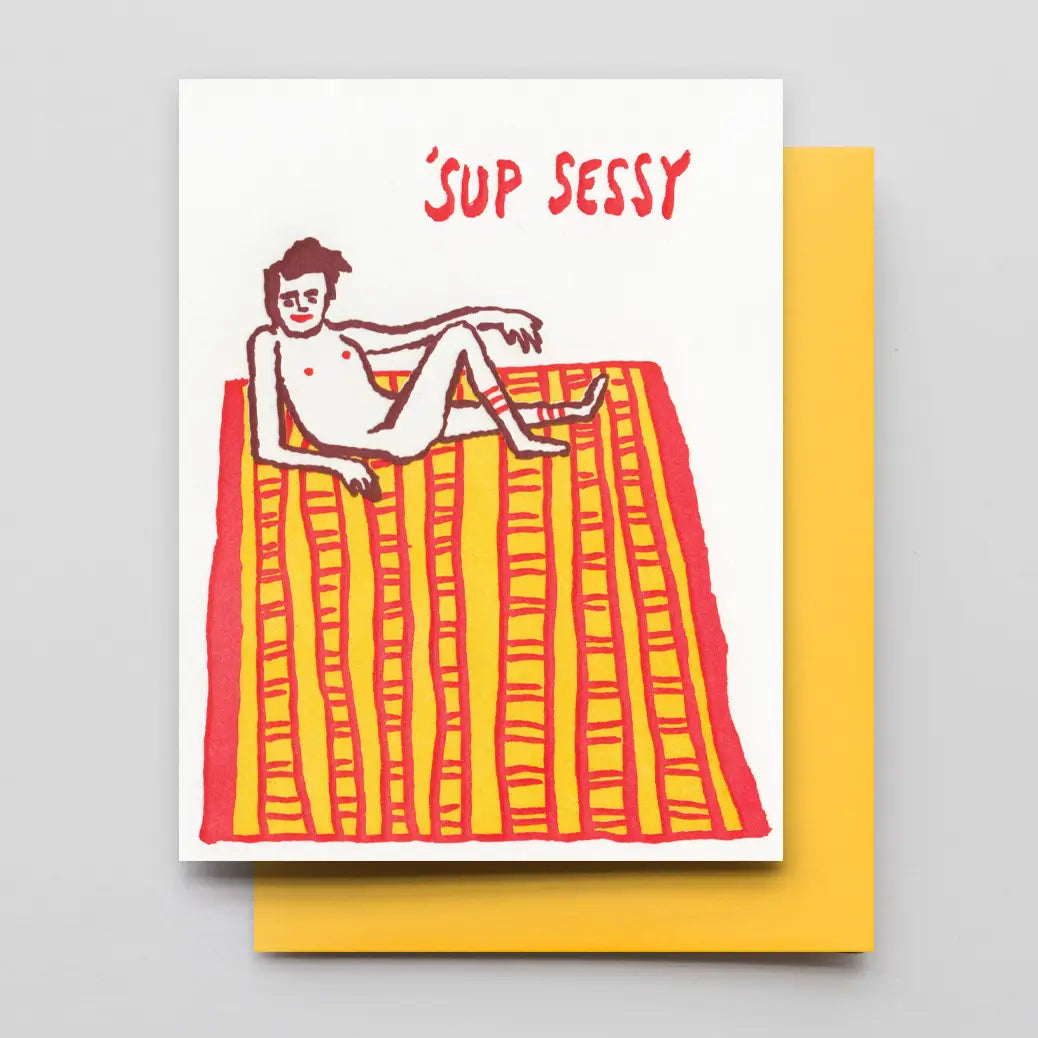 Sessy (Sexy) Dude Card
