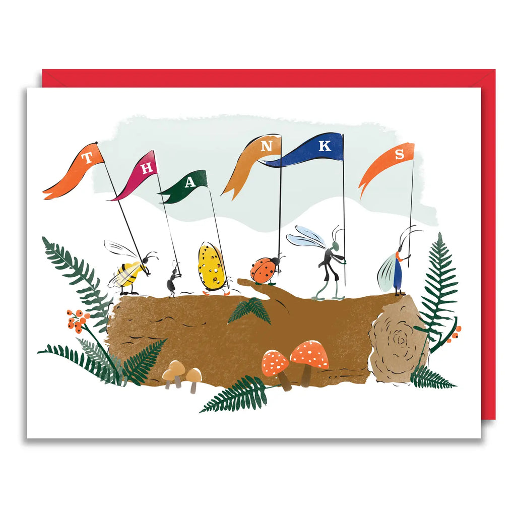 Bug Parade Thank You Card