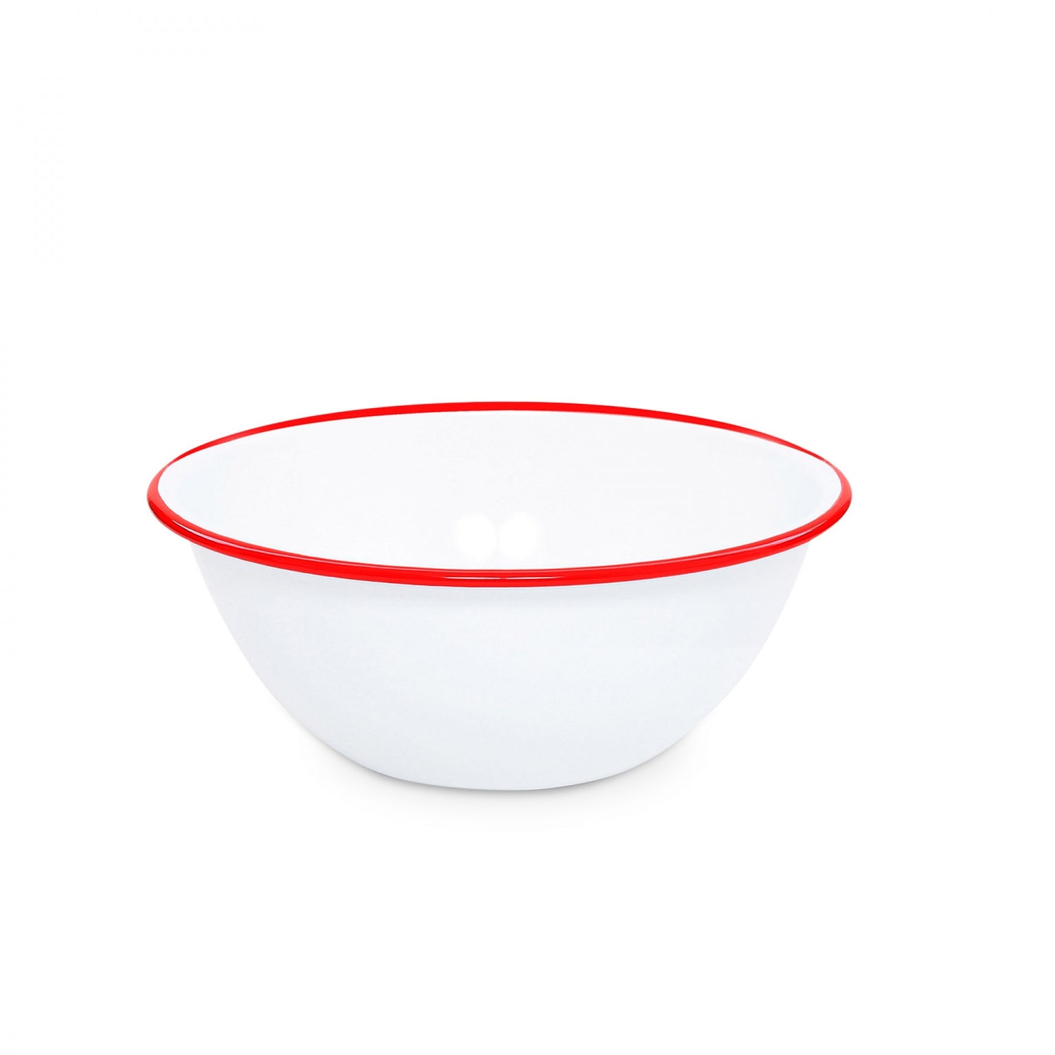Vintage Enamel Serving Bowl