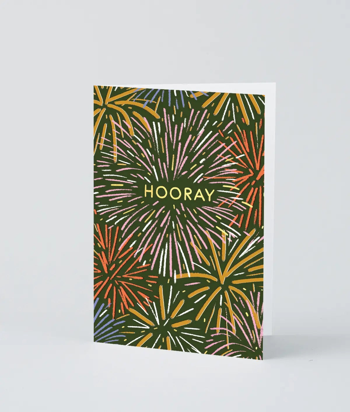 Fireworks Hooray Card