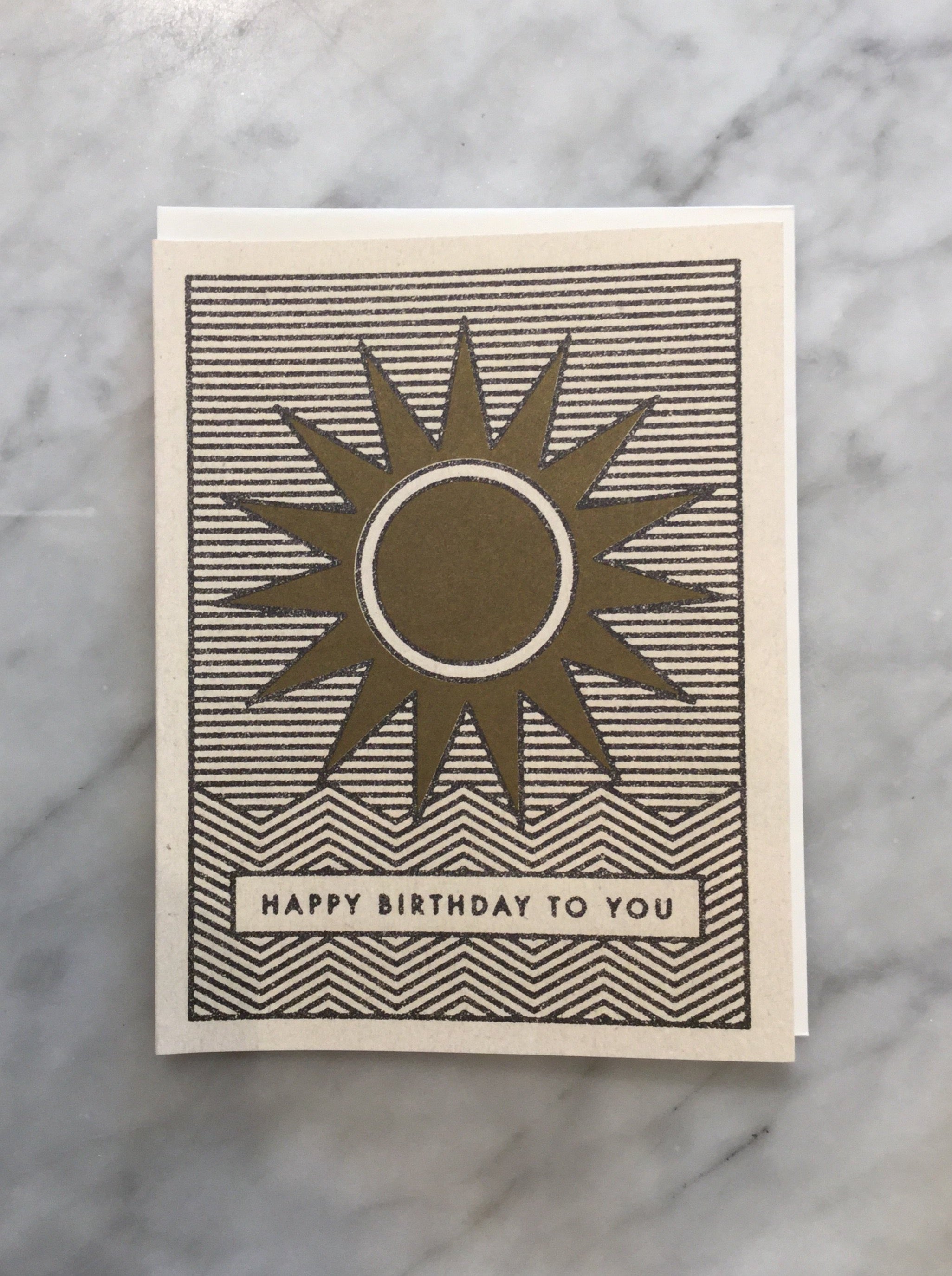 Happy Birthday To You Sunshine