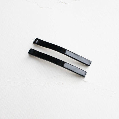 Simple Bobby Pin Set: Black