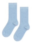 Italia Cashmere Rib Crew Sock