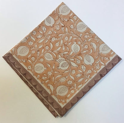 Cotton Block Printed Napkins