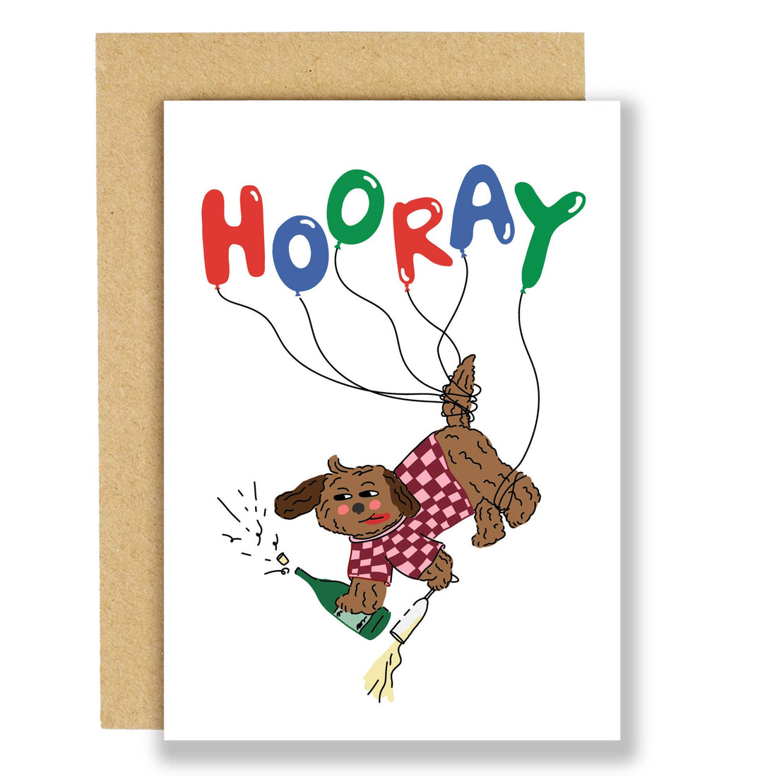 Doggy Hooray Card