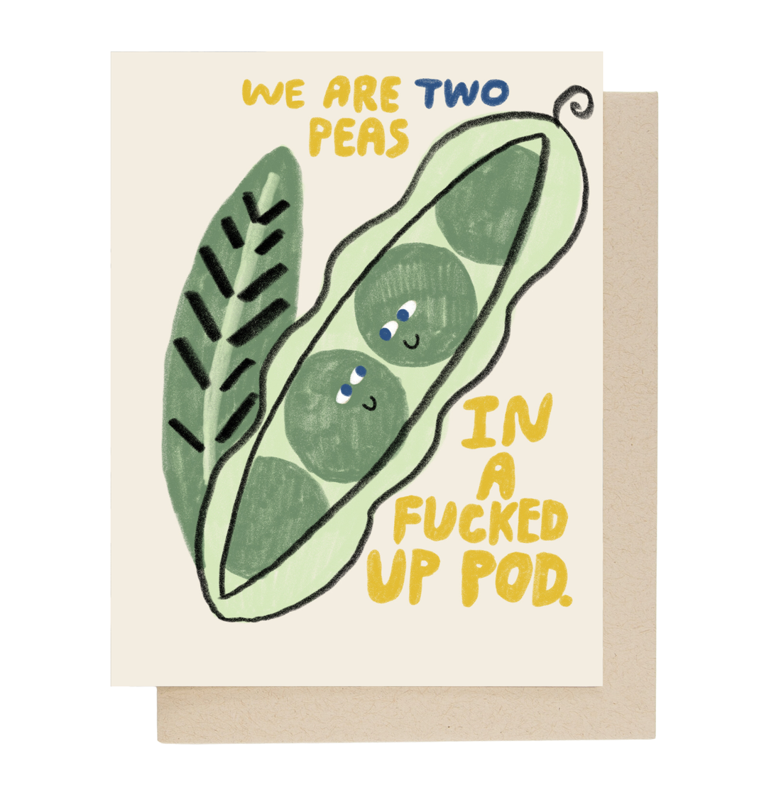 Two Peas Card