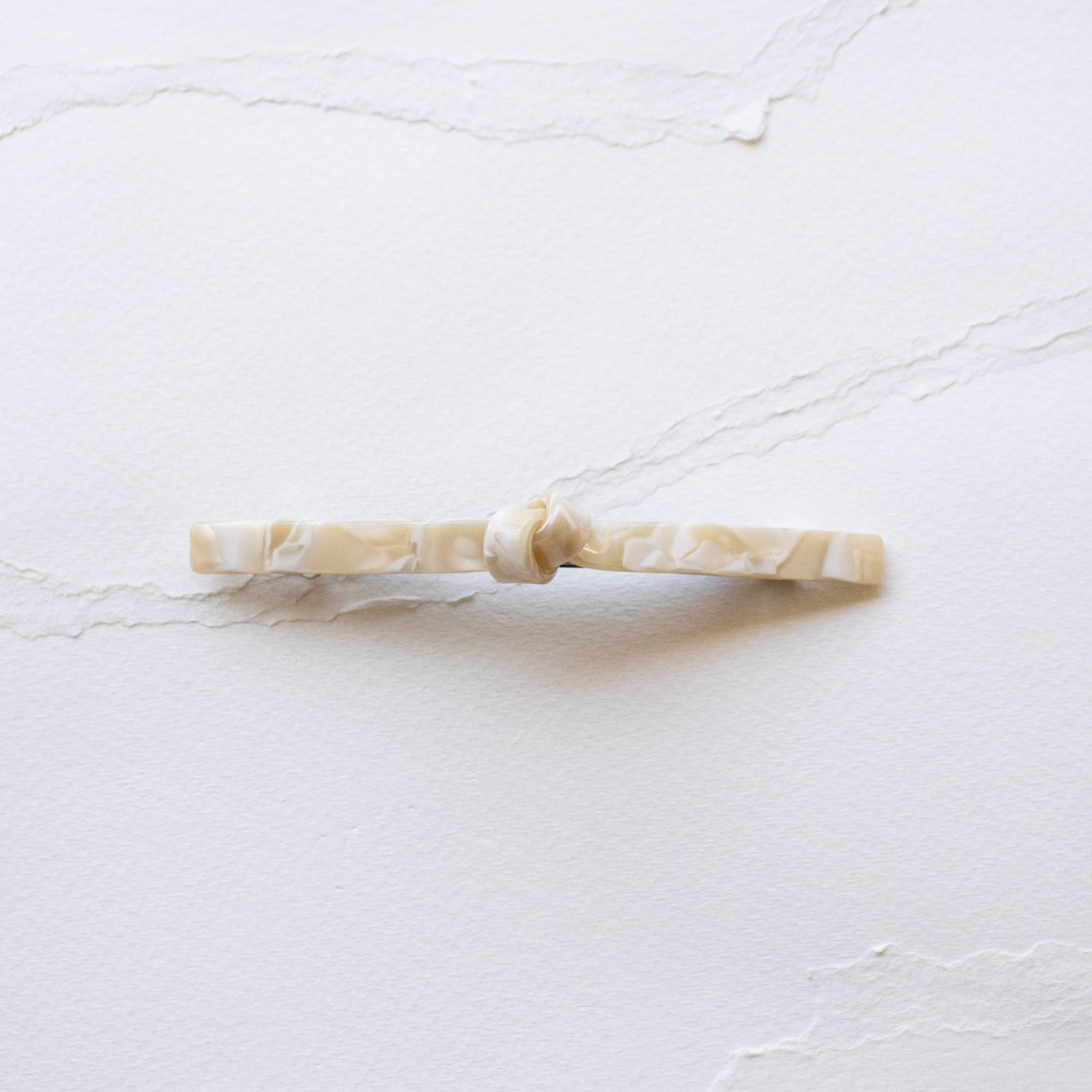 French Twist Hair Barrette: Taupe Mix