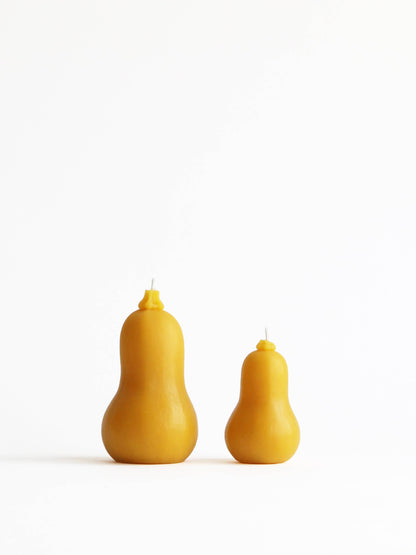 Butternut Squash Beeswax Candles: Large