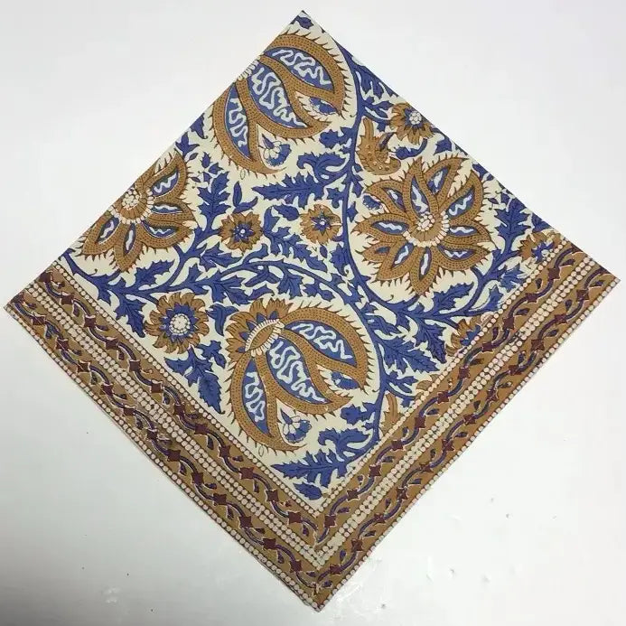 Cotton Block Printed Napkins