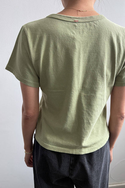 The Little Boy Tee: Pistachio