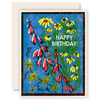 Happy Birthday (Wildflowers) Card