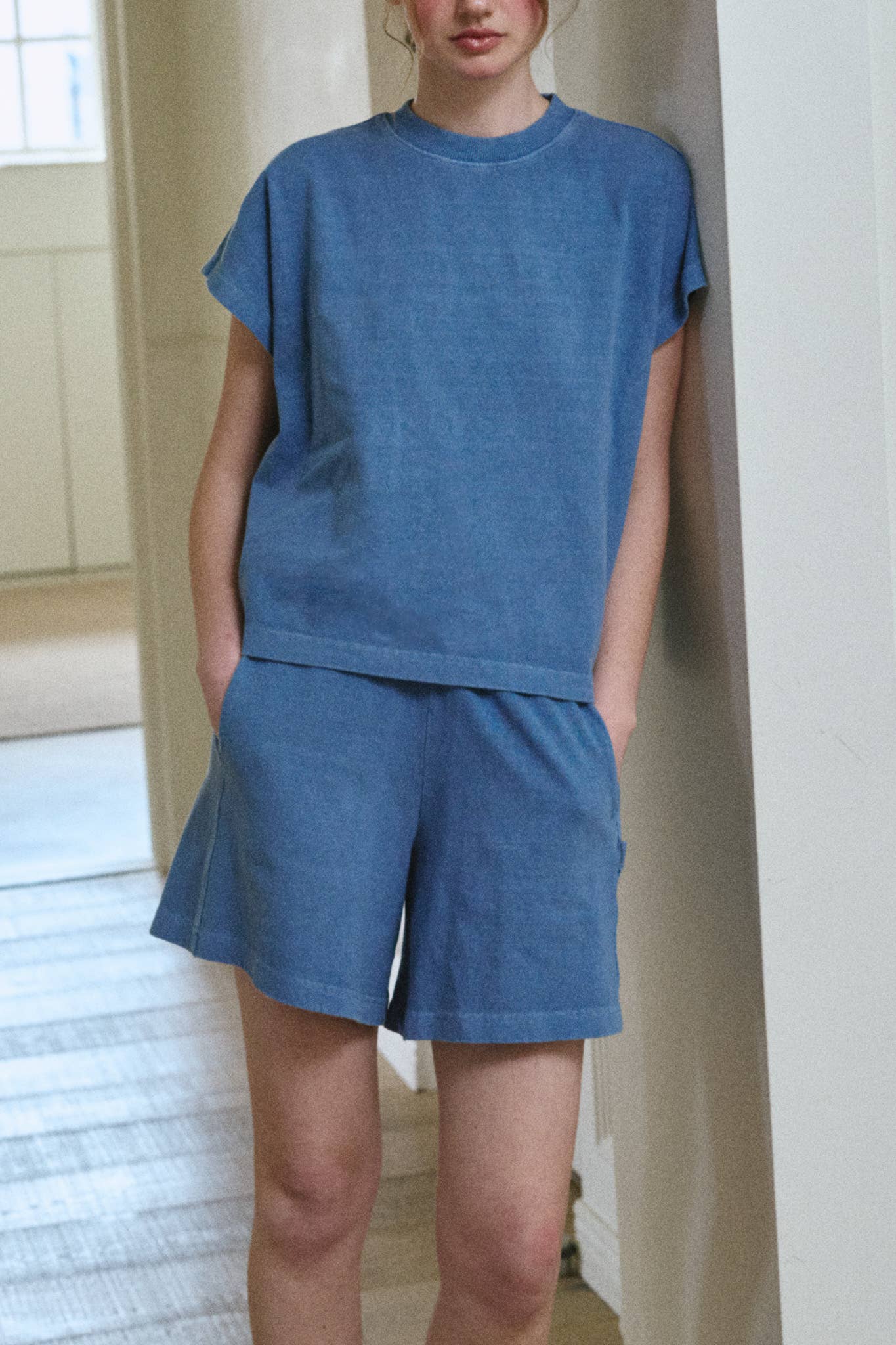 Flared Basketball Shorts - Ocean