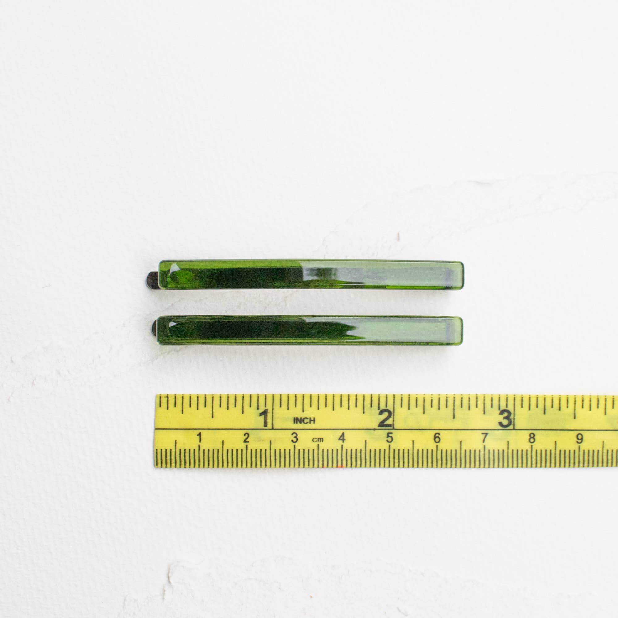 Simple Bobby Pin Set - Green Rust