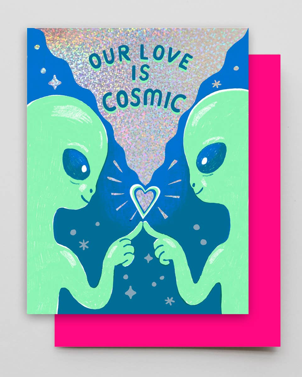 Extraterrestrial Love Card