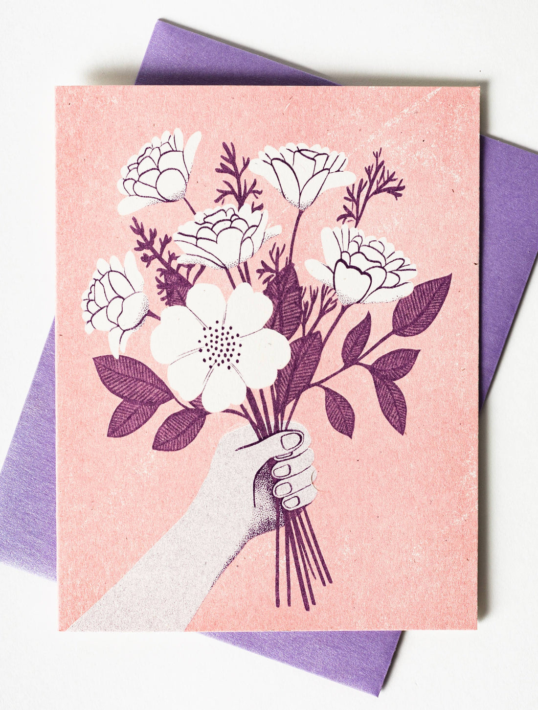 Lavender Bouquet Card