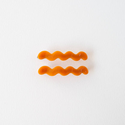 Wave Hair Pin Set - Ginger