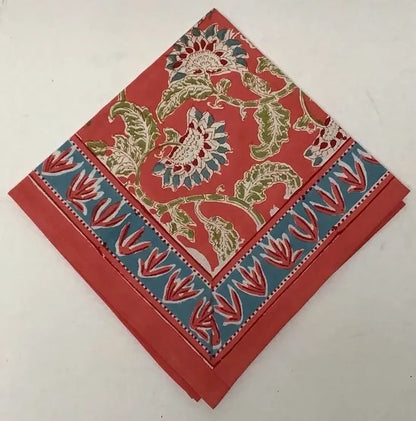 Cotton Block Printed Napkins