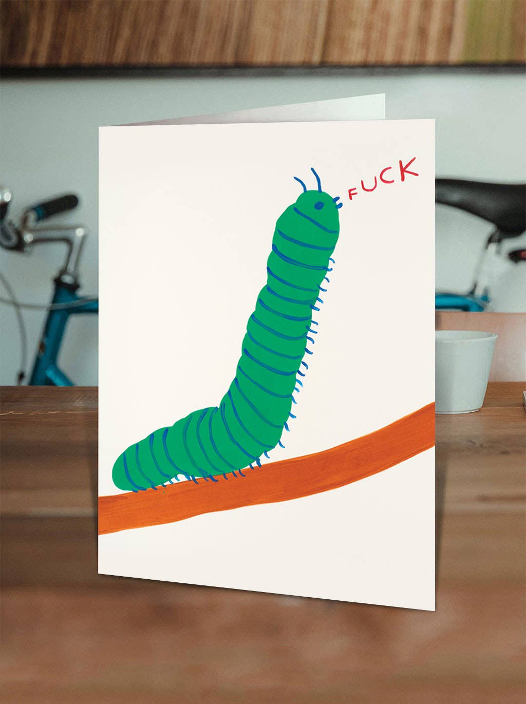 Caterpillar Card