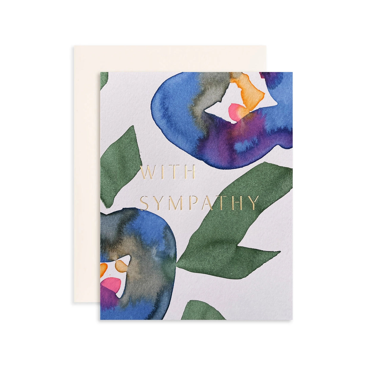 Iris Sympathy Card